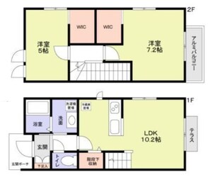 ソラノコミチの物件間取画像